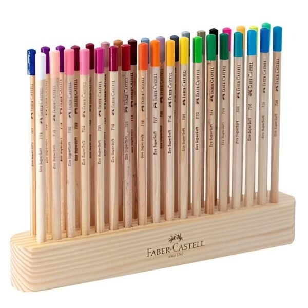 Lapis De Cor Faber Castell SuperSoft Natural Edition 36Cores - Imagem 2