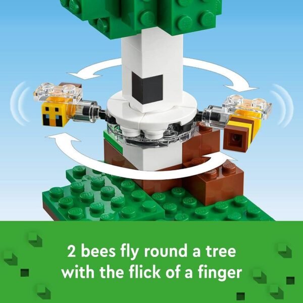 Lego Minecraft The Bee Cottage 21241 +8 Anos 242 Pecas - Imagem 4