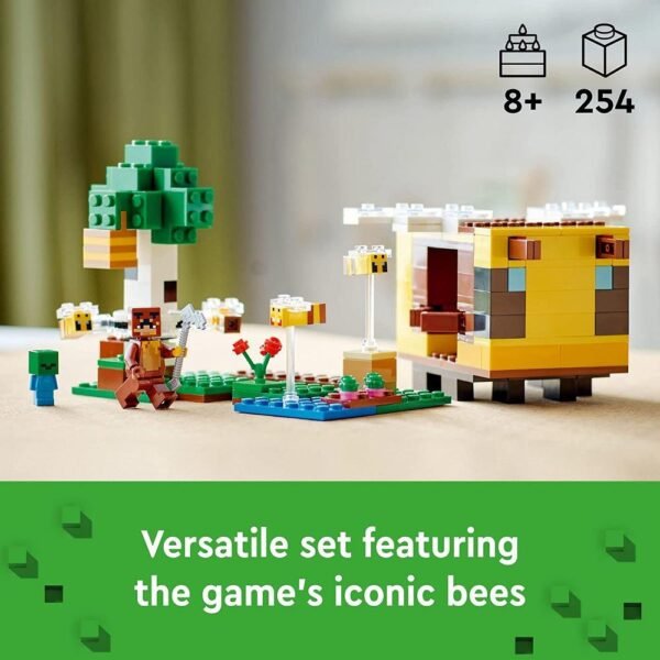 Lego Minecraft The Bee Cottage 21241 +8 Anos 242 Pecas - Imagem 2