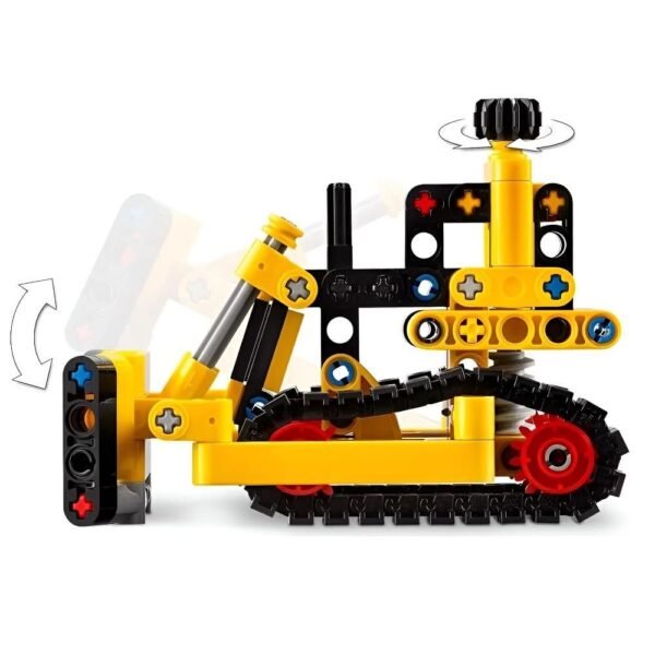 Lego Technic Trator De Esteira Para Trabalhos Pesados 42163 - Imagem 3