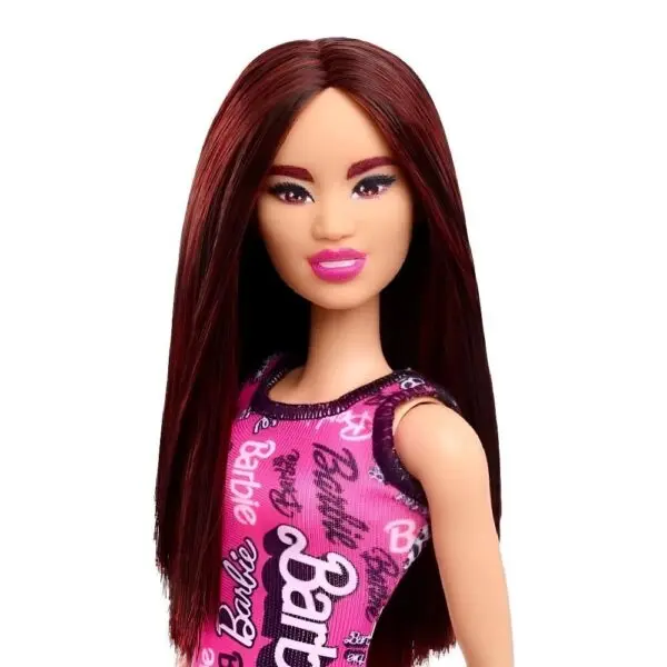 Boneca Barbie Fashion And Beauty Oriental Vestido Rosa - Imagem 3