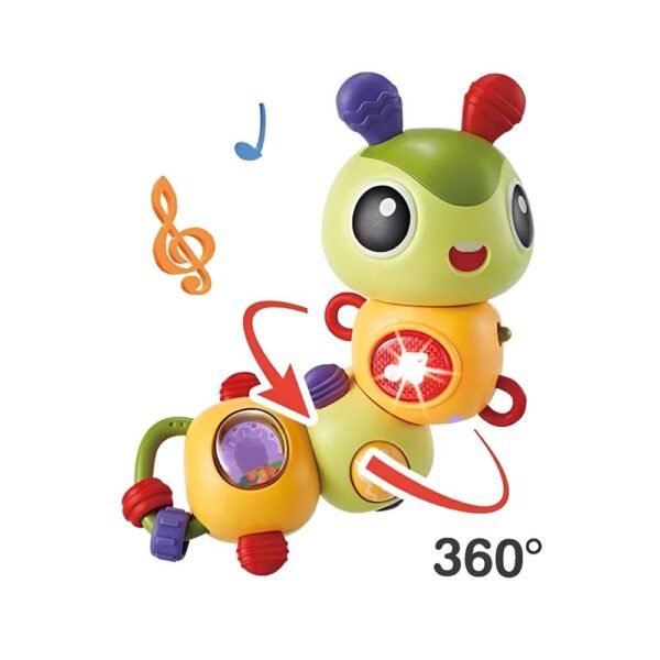 Brinquedo Para Bebe Centopeia Atividades Musical +6M Buba - Imagem 2