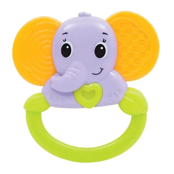 Brinquedo Para Bebe Conjunto De Chocalhos E Mordedores Buba - Imagem 4
