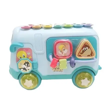 Brinquedo Para Bebe Onibus Xilofone +1M Looney Tunes EBN