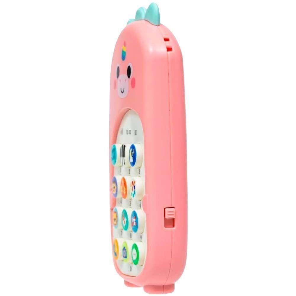 Brinquedo Para Bebe Phone Bilingue Zoo Unicornio Buba - Imagem 3