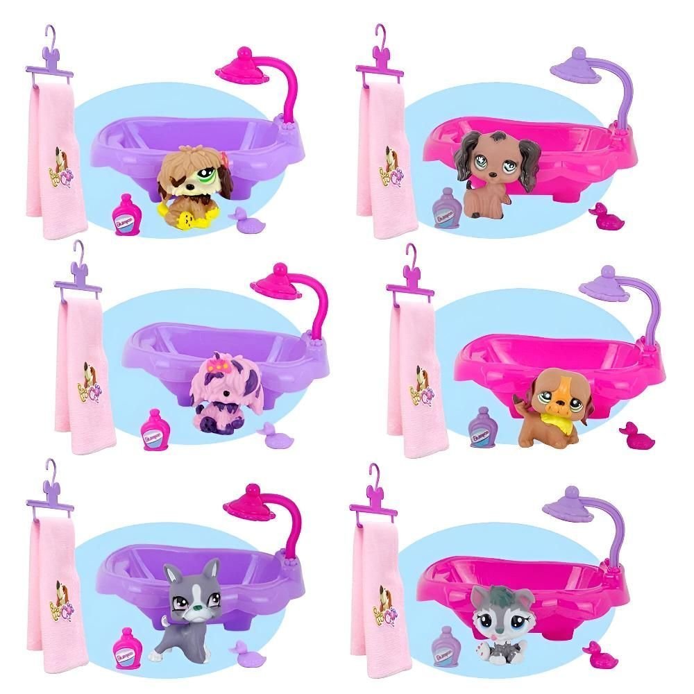 Brinquedo Pet Hora Do Banho Sortido DM Toys - Imagem 2