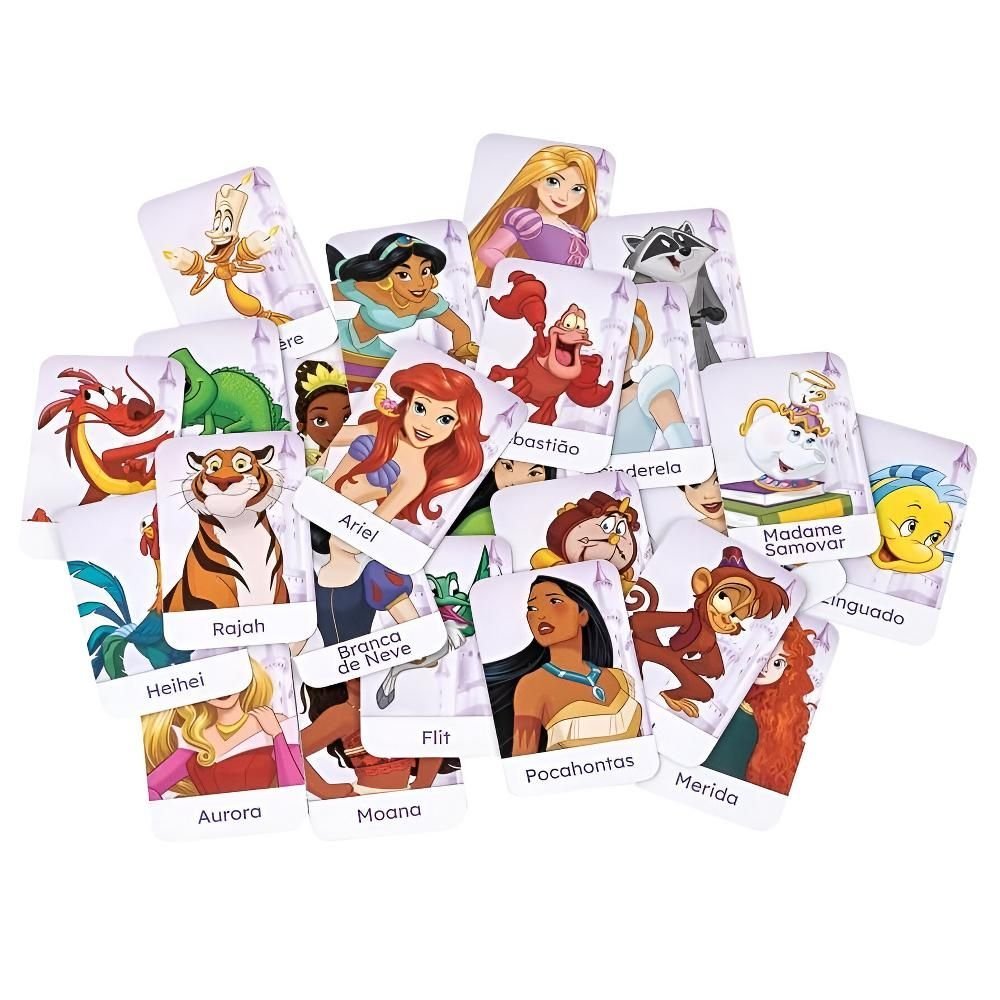 Jogo Cara A Cara Princesas Disney Estrela - Imagem 3
