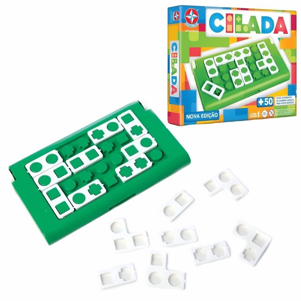 Jogo Quebra Cabeca Cilada - Estrela