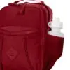 Lancheira Termica Sestini Lunch Crinkle Vinho 2 Bolsos - Imagem 4
