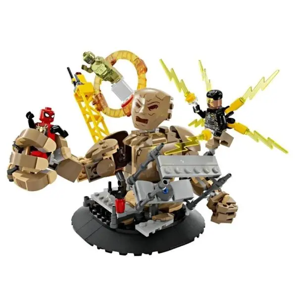 Lego Marvel Spider Man VS Sandman Batalha Final 347Pcs 76280 - Imagem 2