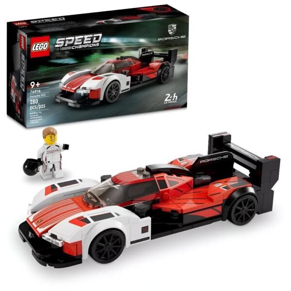 Lego Speed Champions Porsche 963 282 Pecas 76916