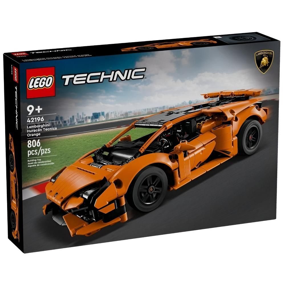 Lego Technic Lamborghini Huracan Tecnica Laranja 42196 - Imagem 8
