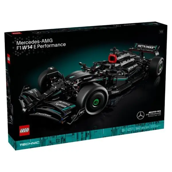 Lego Technic Mercedes AMG F1 W14 E Performace 1642Pcs 42171 - Image 9