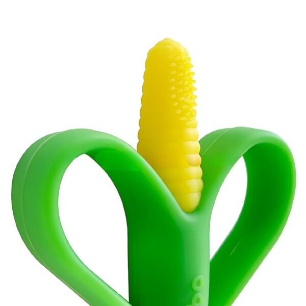 Mordedor Massageador De Gengiva Milho Silicone +4 Meses Buba - Imagem 3