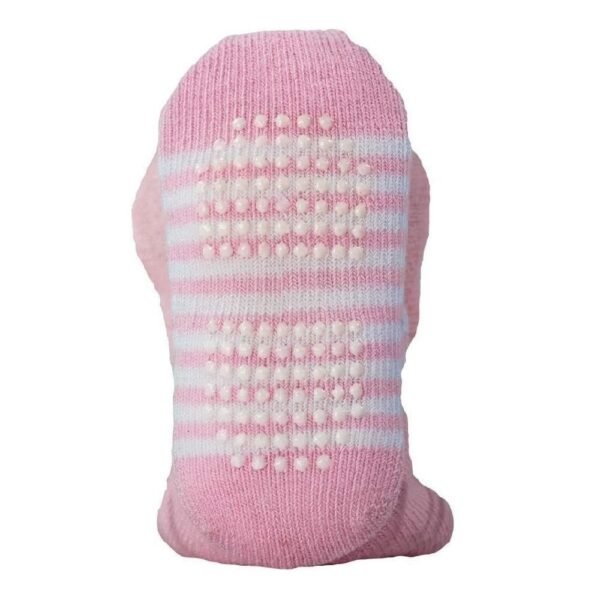 Meias Antiderrapantes Com Chocalho Gatinho Rosa Buba - Imagem 3
