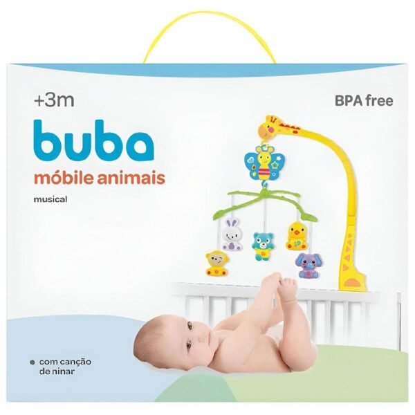 Mobile Musical Girafa E Animais Buba 5849 - Image 7