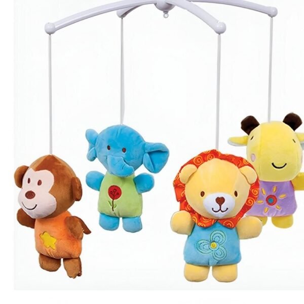 Mobile Musical Safari Animais De Pelucia Buba 6697 - Imagem 5