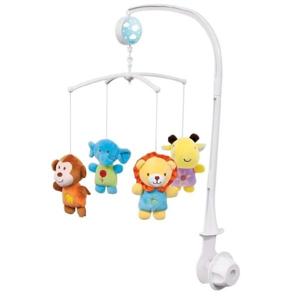 Mobile Musical Safari Animais De Pelucia Buba 6697 - Imagem 2