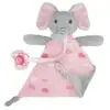 Naninha Elefante Com Prendedor De Chupeta Soninho Rosa Buba - Imagem 2