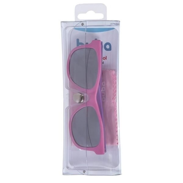 Oculos De Sol Flexivel Infantil Protecao UVA Rosa Buba - Image 7