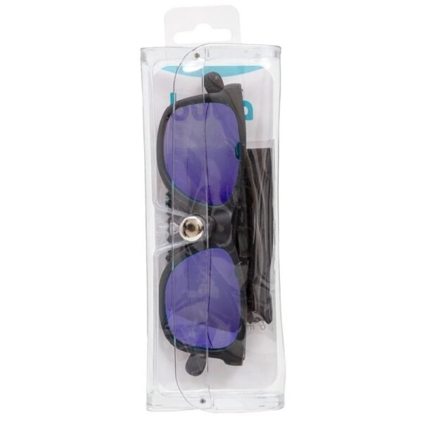 Oculos De Sol Flexivel Infantil Protecao UVA Preto Buba - Imagem 6