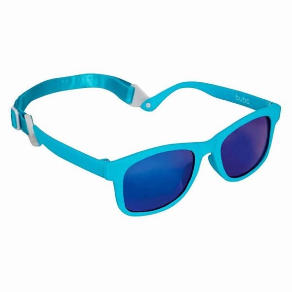Oculos De Sol Infantil Protecao UVA Com Alca Azul Buba - Imagem 2