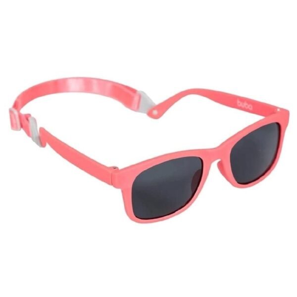 Oculos De Sol Infantil Protecao UVA Com Alca Rosa Buba - Imagem 2