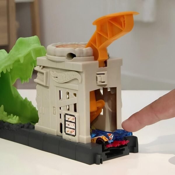 Pista Hot Wheels City Ataque Do Crocodilo Mattel HKX39 - Imagem 4
