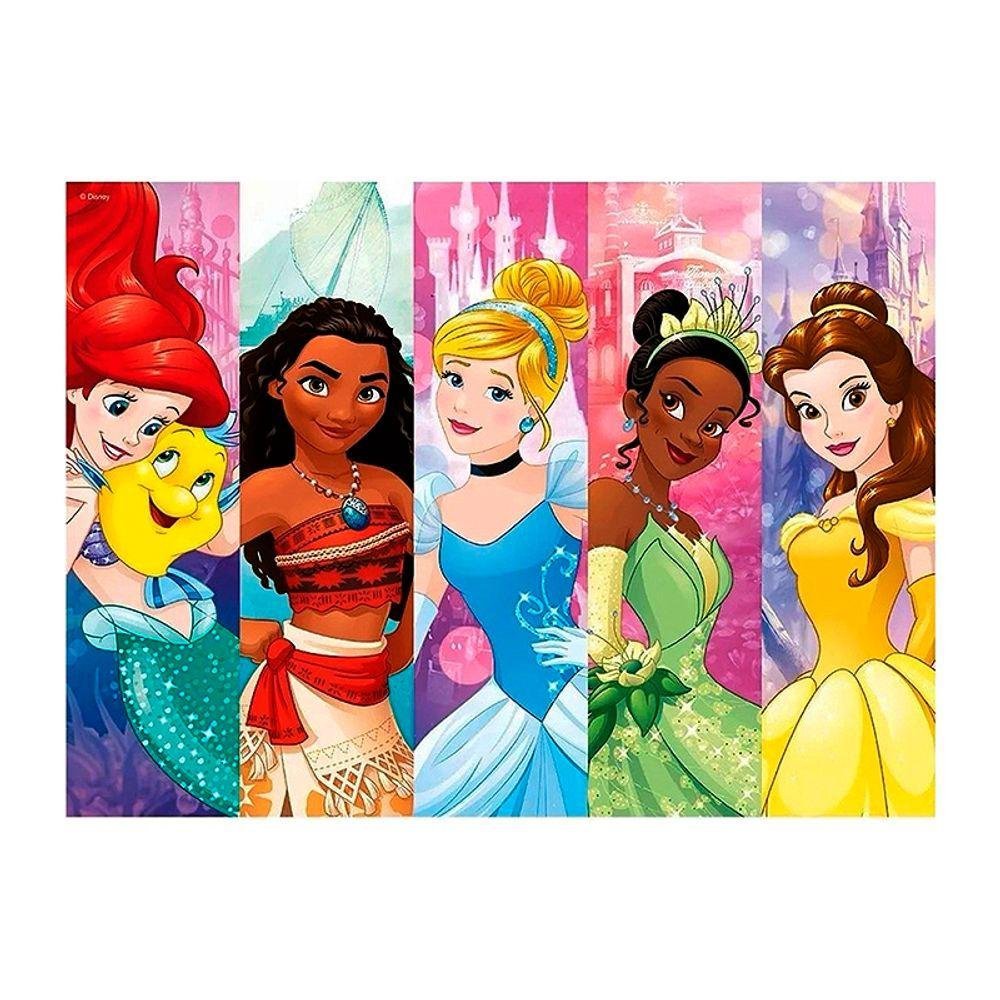 Quebra Cabeca Disney Princesa 100 Pecas +6 Anos Grow - Imagem 2