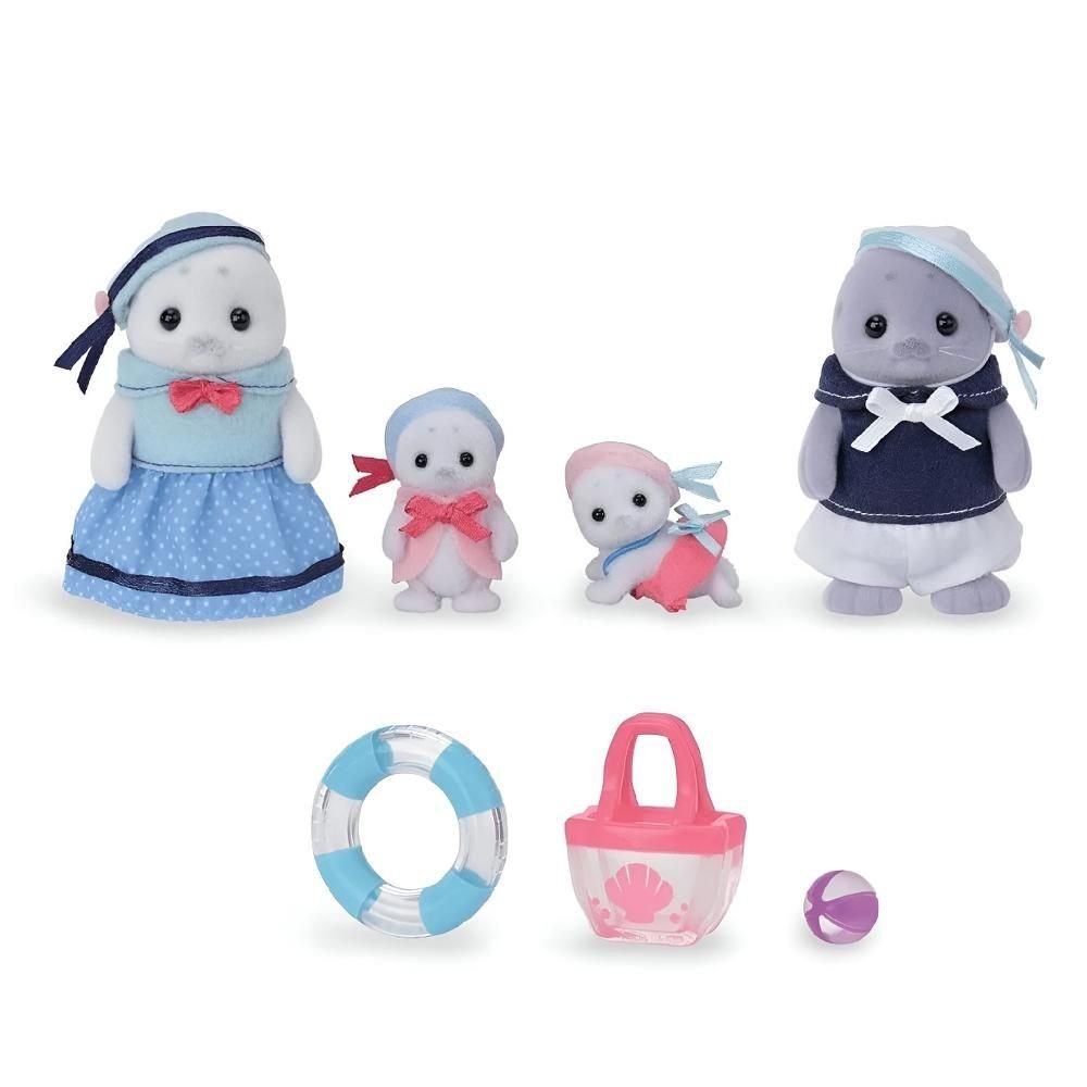 Sylvanian Families Familia Das Focas Epoch 5759 - Imagem 2