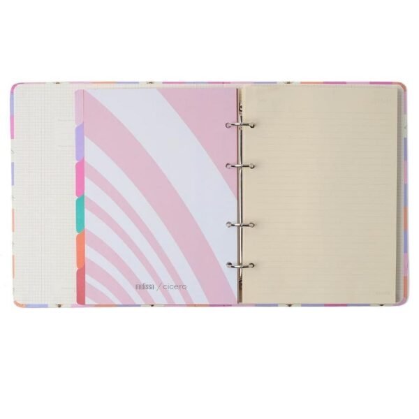 Caderno Criativo Argolado Melissa Casinha Das Abelhas Cicero - Imagem 6