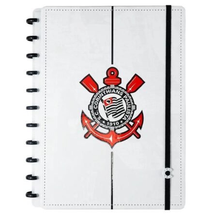 Caderno Inteligente Corinthians Timao Grande 80 Folhas