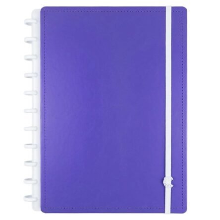 Caderno Inteligente Intense Purple Medio 80 Folhas