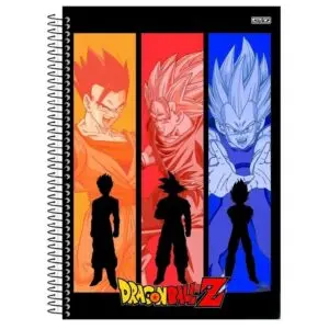 Caderno Universitario Dragon Ball Saiyajin 1 Materia 80F SD