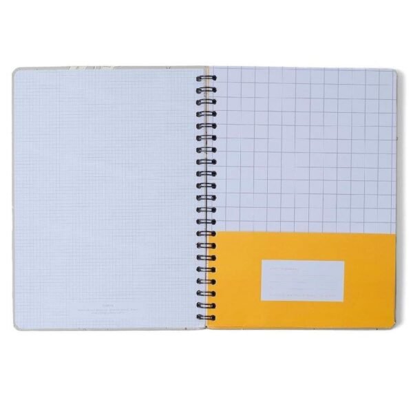 Caderno Universitario Polen Aromas Azul 80 Folhas Cicero - Imagem 2