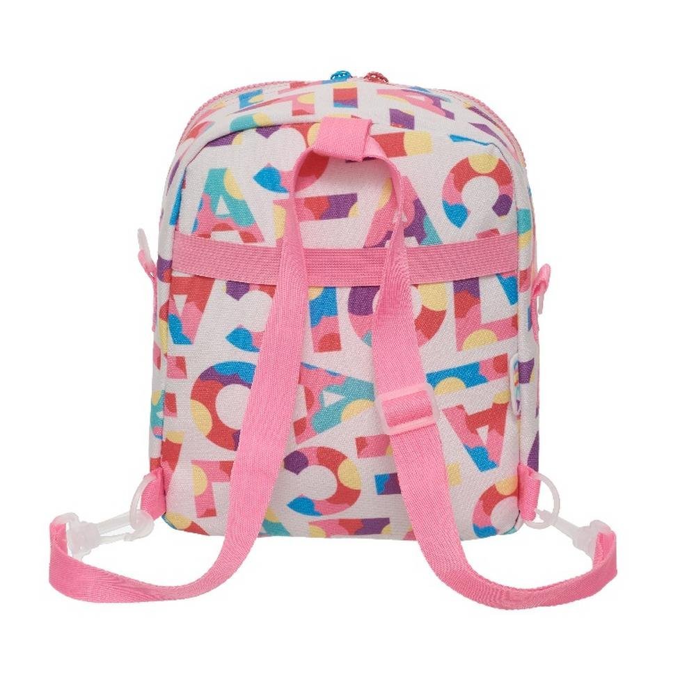 Kit Mochila De Rodinha Tubo Lilica Flowers Lov It +Lancheira - Imagem 9