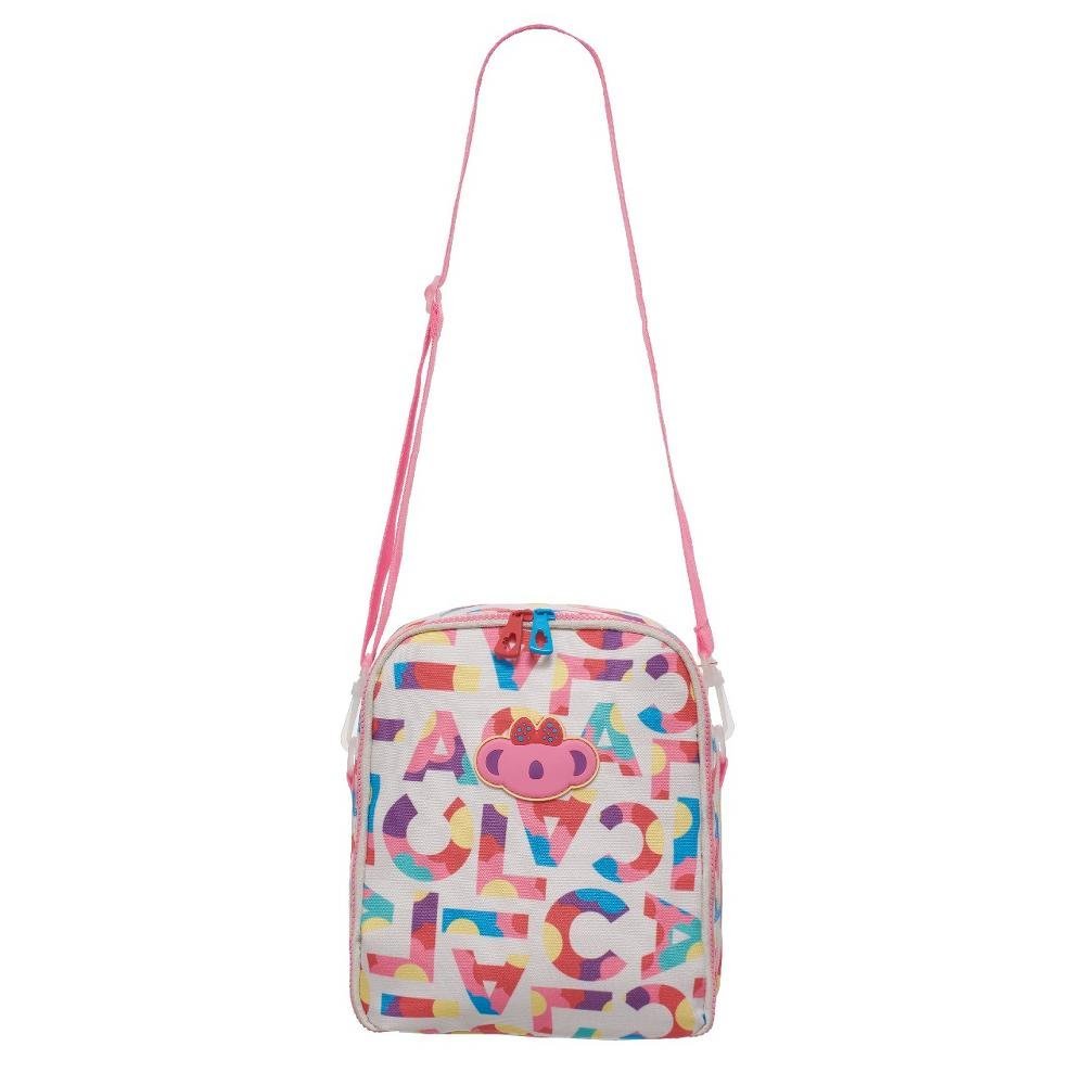 Kit Mochila De Rodinha Tubo Lilica Flowers Lov It +Lancheira - Imagem 7