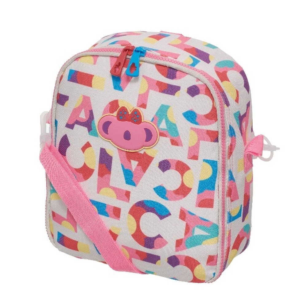 Kit Mochila De Rodinha Tubo Lilica Flowers Lov It +Lancheira - Imagem 6