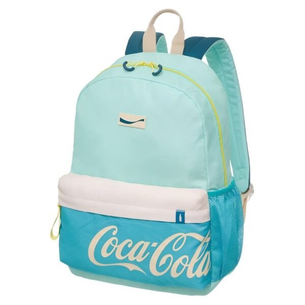 Mochila De Costas Coca Cola Refreshing Verde Pacific
