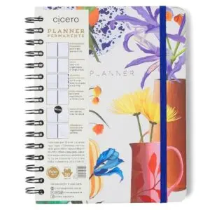 Planner Permanente Atelie Off White Semanal Notas A5 Cicero