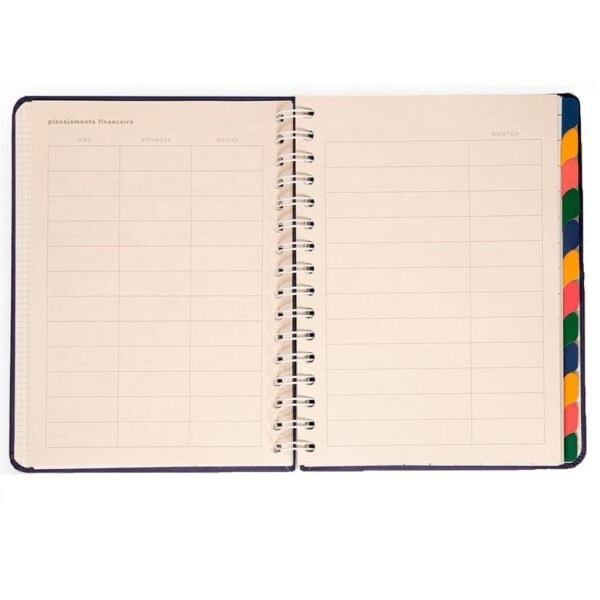 Planner Permanente Bossa Nova Boemia Semanal Notas A5 Cicero - Imagem 8