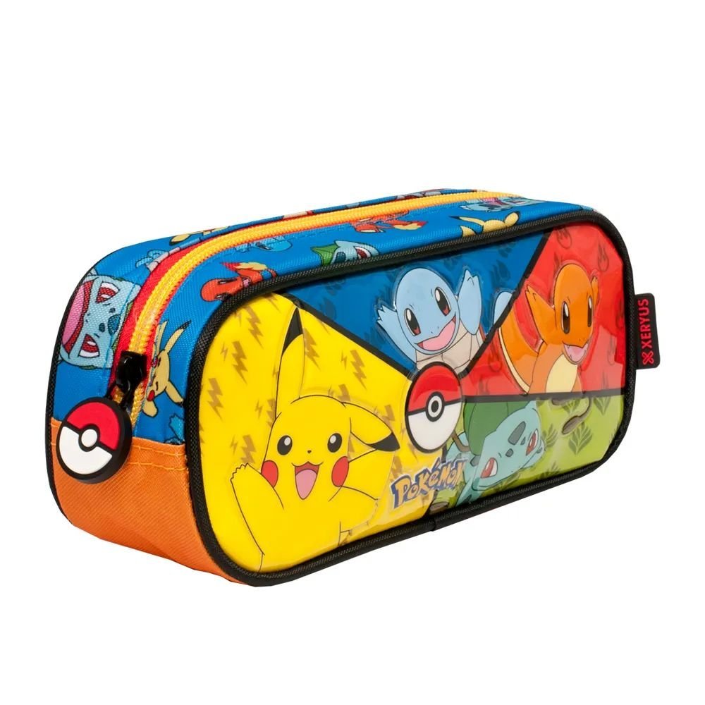 Estojo Escolar Infantil Pokemon Pokebola X1 B Xeryus 13625 – Papelaria ...