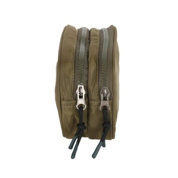 Estojo Escolar UP4YOU Duplo Design Verde Militar Luxcel - Imagem 2