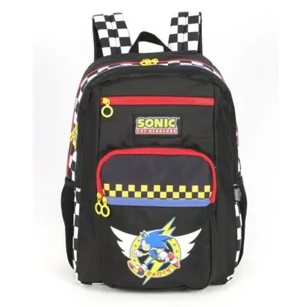 Mochila De Costas Sonic Vencedor Laptop Preto Luxcel