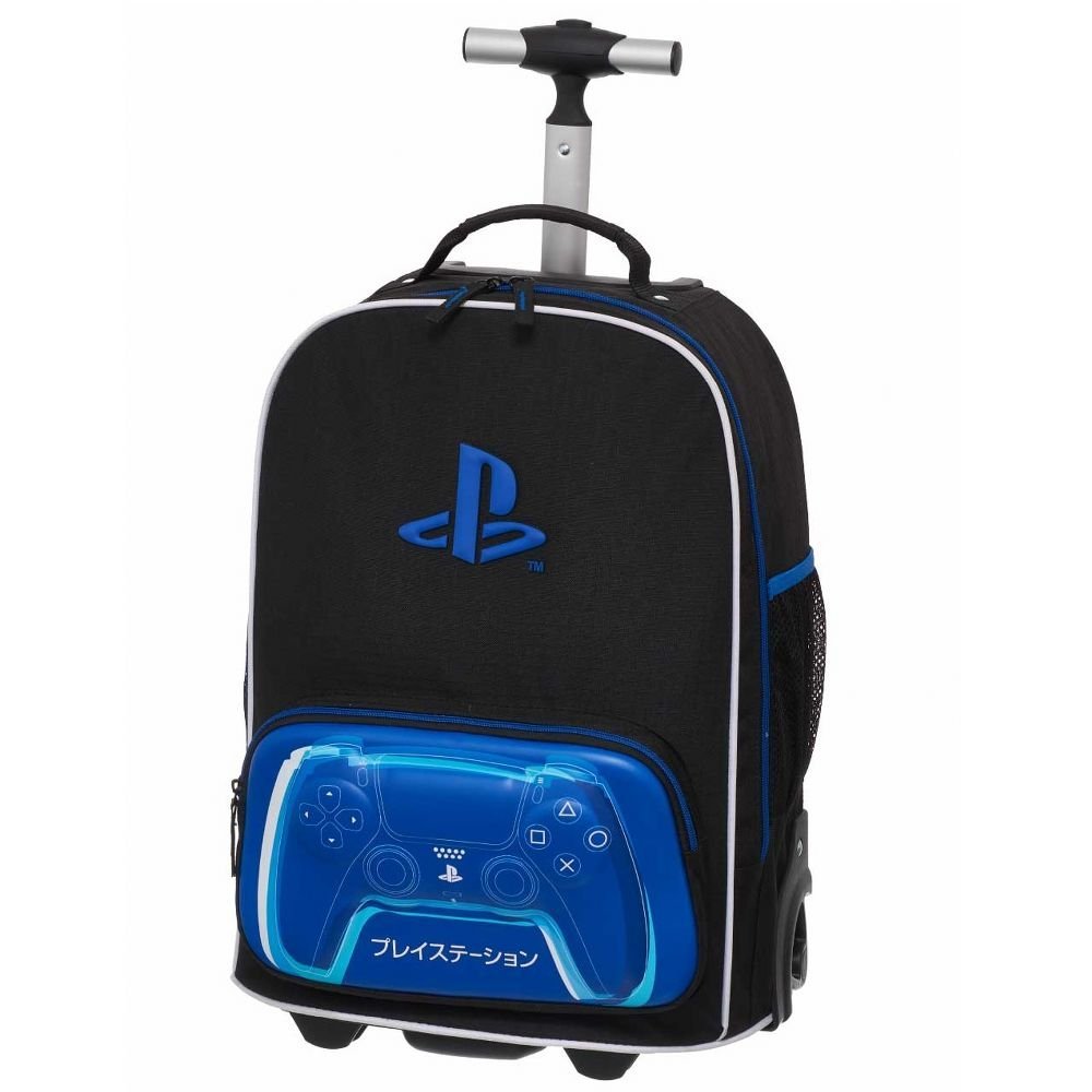 Mochila de Rodinha Infantil Playstation Central Tubo Pacific