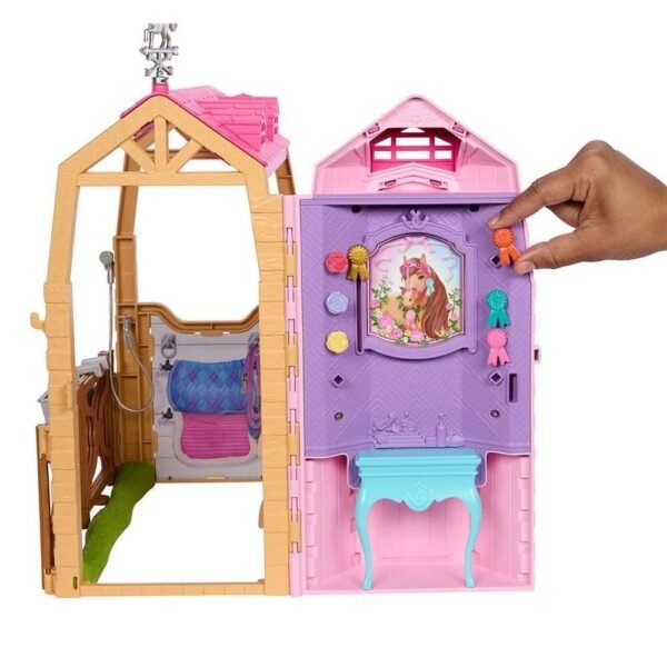 Barbie Mysteries Playset Estabulo De Cavalos Dos Sonhos - Imagem 5