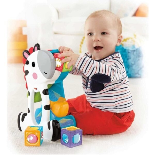 Brinquedo Para Bebe Zebra Blocos Surpresa +6M Fisher Price - Image 5