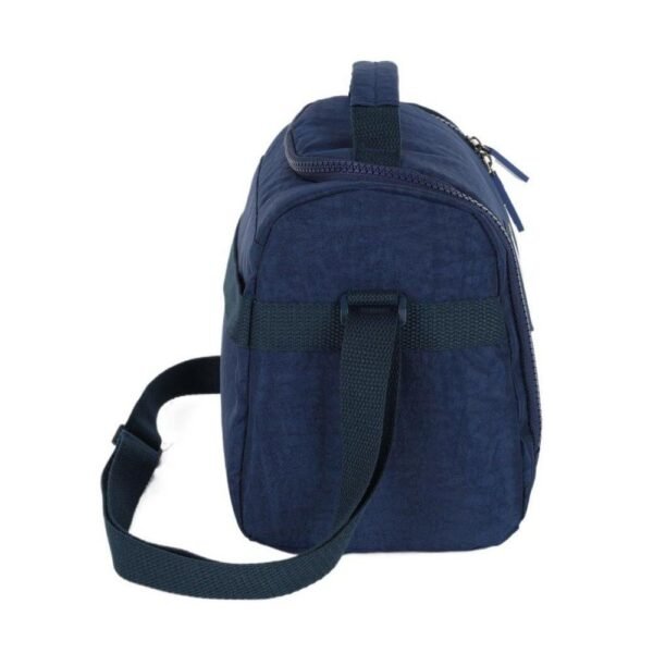 Lancheira Termica Transversal UP4YOU Crinkle Azul Luxcel - Imagem 3