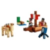 Lego Minecraft A Viagem Do Barco Pirata 166 Pecas 21259 - Imagem 2
