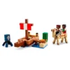 Lego Minecraft A Viagem Do Barco Pirata 166 Pecas 21259 - Imagem 3
